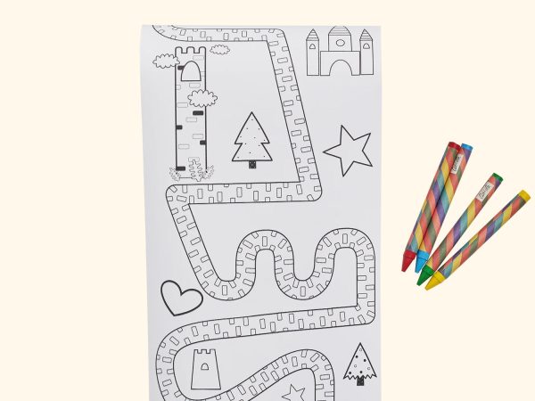 Olli Ella Mini Playpa Colouring Set - Fairytale