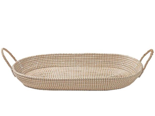 Olli Ella Reva Seagrass Changing Basket