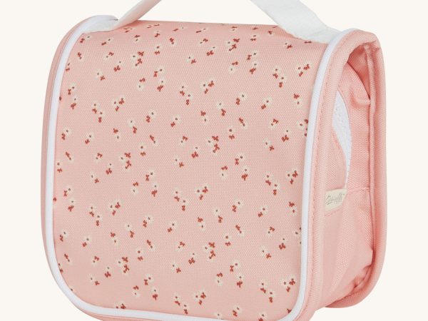 Olli Ella See-Ya Wash Bag - Pink Daisies