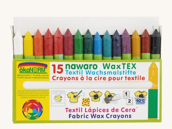 OkoNorm Fabric Crayons - 15 Colours