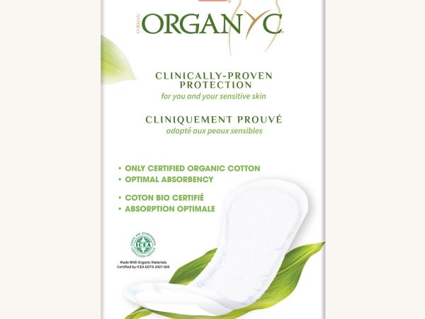 Organyc 12 Hospital Maternity Pads