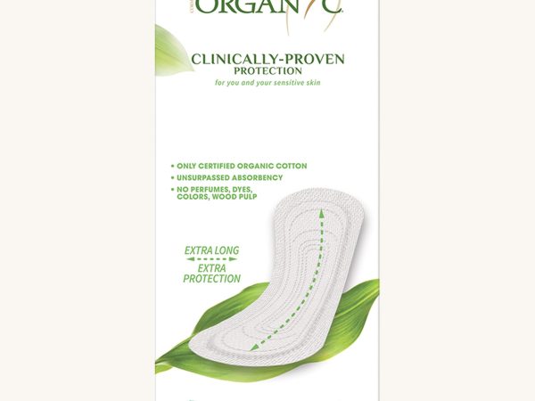 Organyc 24 Light Flow Panty Liner Sanitary Pads