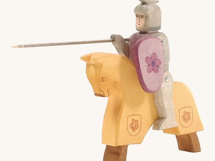 Ostheimer Red Knight Riding & Yellow Horse Set