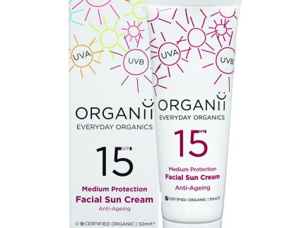 Organii SPF15 Anti Ageing Facial Sun Cream 50ml