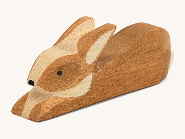 Ostheimer Spotted Brown Rabbit - Lying