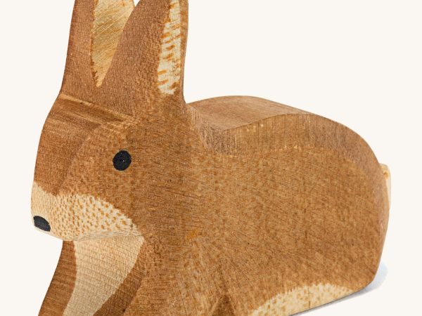 Ostheimer Spotted Brown Rabbit - Sitting