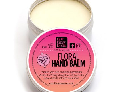 Our Tiny Bees Floral Beeswax Hand Balm