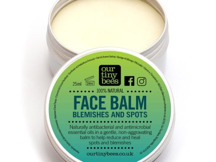 Our Tiny Bees Face Beeswax Balm For Blemishes & Spots