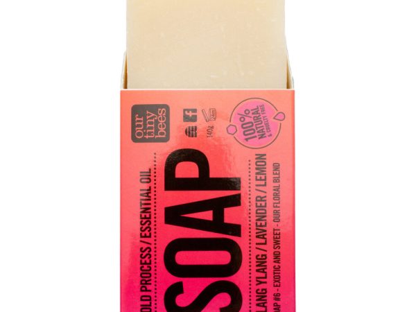 Our Tiny Bees Cold Pressed #6 Ylang Ylang Soap