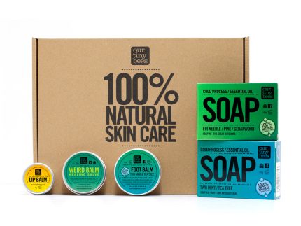 Our Tiny Bees Outdoor Lovers Large Skincare Gift Set