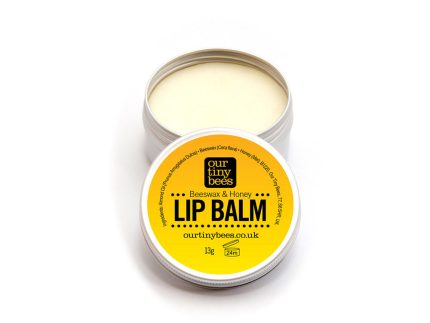 Our Tiny Bees Beeswax & Honey Lip Balm