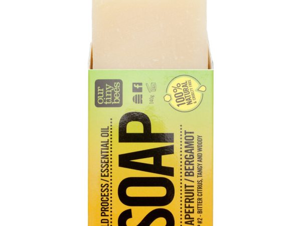 Our Tiny Bees Cold Pressed #2 Petitgrain / Grapefruit Soap