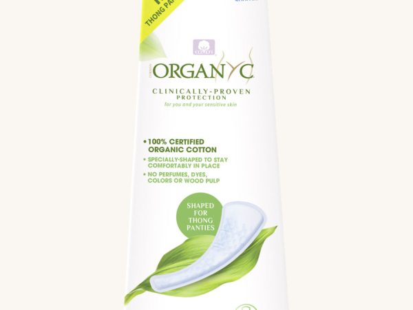 Organyc 24 Thong Panty Liners - Light Flow