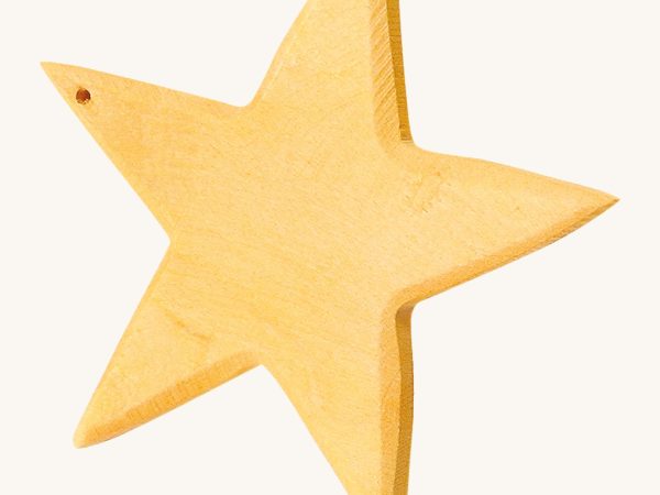 Ostheimer Yellow Star Decoration