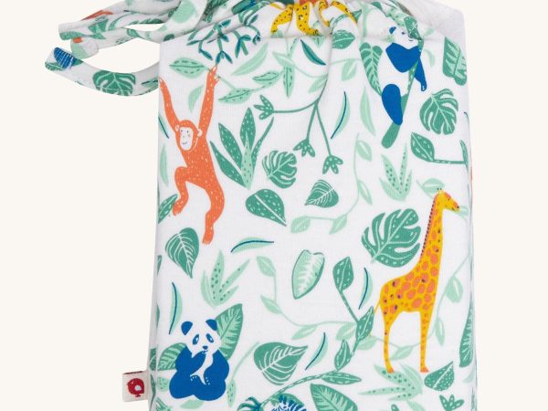 Piccalilly Animal Adventure Moses Basket Sheet