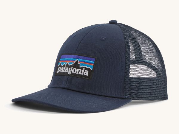 Patagonia Adult P-6 Logo LoPro Trucker Hat - New Navy