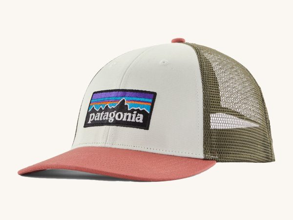 Patagonia Adult P-6 LoPro Trucker Hat - Birch White