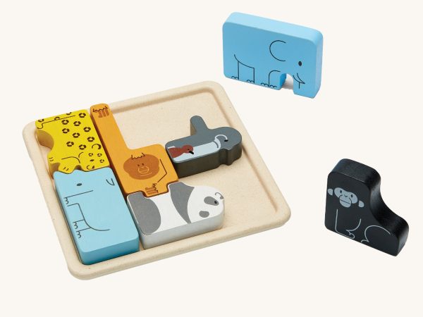 PlanToys Animal Puzzle Game