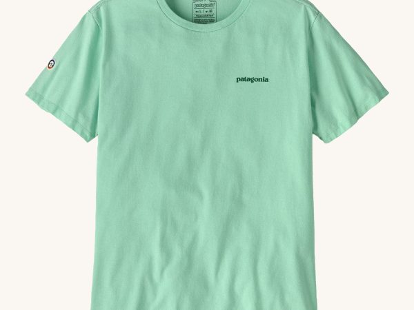 Patagonia Adult Responsibili-Tee - Fitz Roy Icon / Rinsed Green