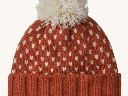Patagonia Adult Snowbelle Beanie - Pine Burnished Red