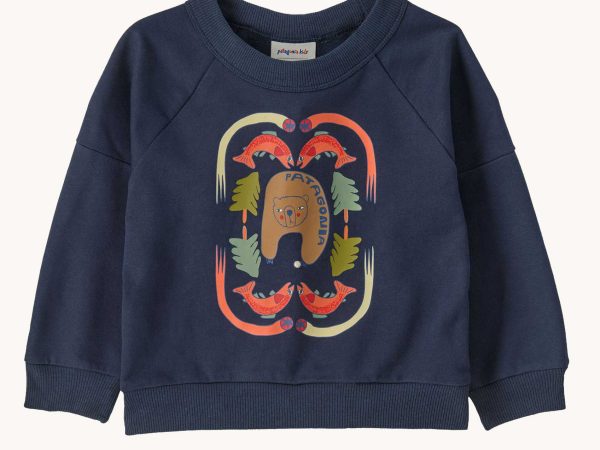 Patagonia Baby Crew Sweatshirt - Streambeam: New Navy