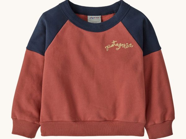 Patagonia Baby Crew Sweatshirt - Wiggle Fitz: Potters Red