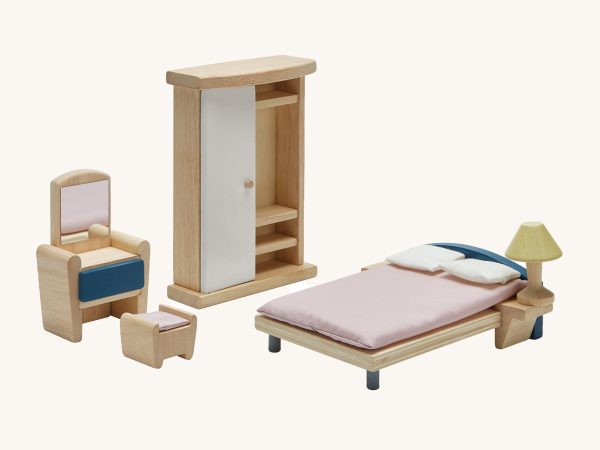PlanToys Bedroom Dolls House Furniture set