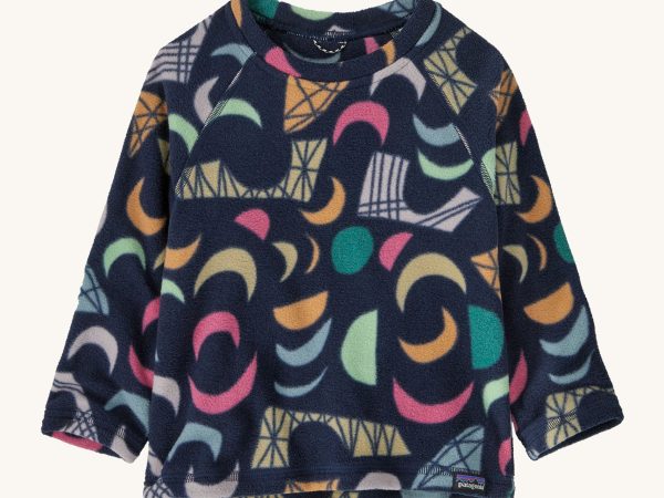 Patagonia Baby Micro D Crew Jumper - Mirage New Navy