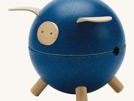 PlanToys Blue Piggy Bank