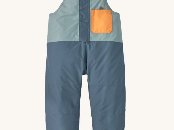 Patagonia Baby Snow Pile Bibs - Thermal Blue