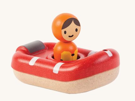 PlanToys Coast Guard Boat Bath Toy