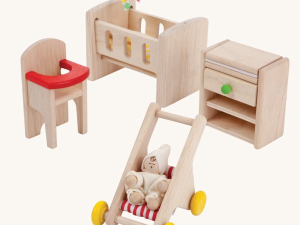 PlanToys Dolls House Nursery & Baby