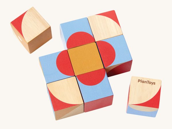 PlanToys Geo Pattern Cubes
