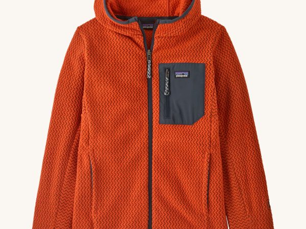Patagonia Kids R1 Air Full-Zip Hoody - Pollinator Orange