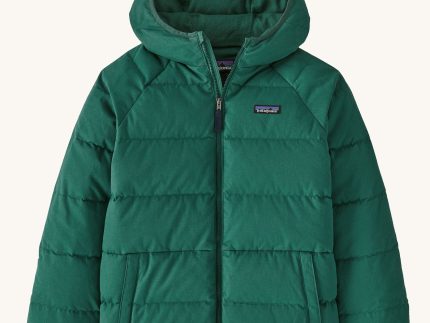 Patagonia Kids Cotton Quilted Down Jacket Conifer Green