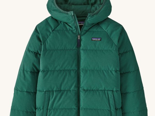 Patagonia Kids Cotton Quilted Down Jacket Conifer Green