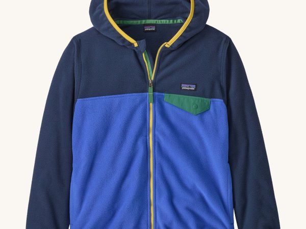 Patagonia Kids Micro D Snap-T Fleece - Eddy Blue