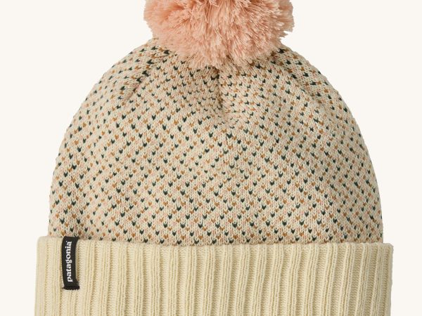 Patagonia Kids  Powder Town Beanie - Confetti / Natural