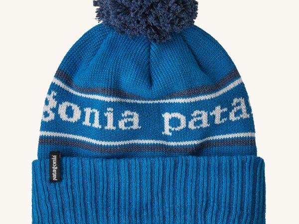 Patagonia Kids  Powder Town Beanie Endless Blue