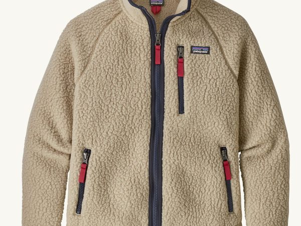 Patagonia Kids Retro Pile Fleece Jacket - El Cap Khaki