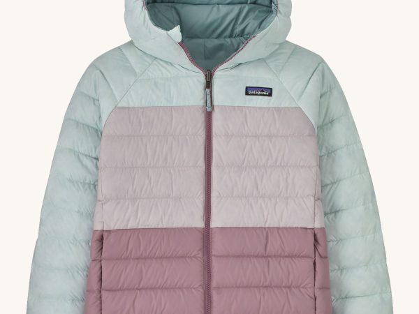 Patagonia Kids Reversible Down Hoody - Thermal Blue