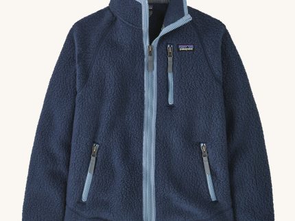 Patagonia Kids Retro Pile Fleece Jacket - New Navy