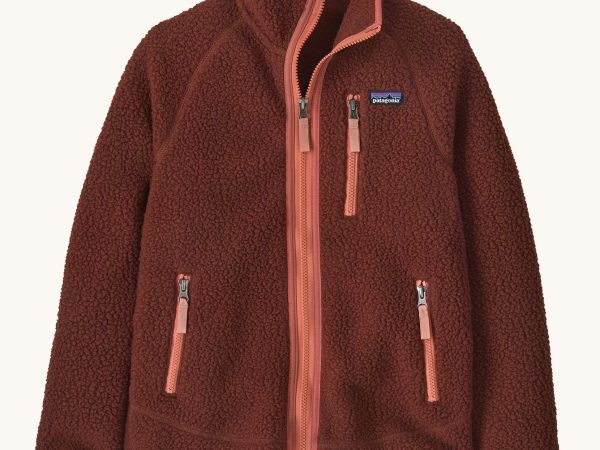 Patagonia Kids Retro Pile Fleece Jacket - Dried Vanilla