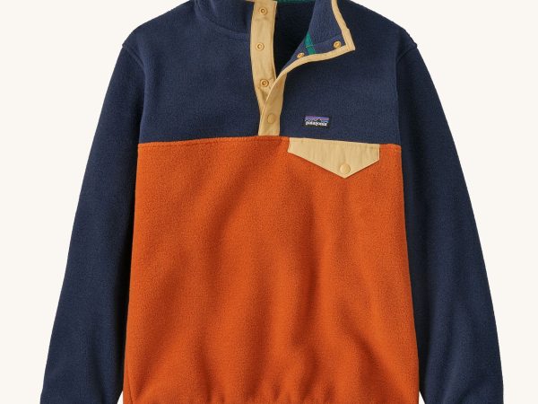 Patagonia Kids Synchilla Fleece Pullover Redtail Rust
