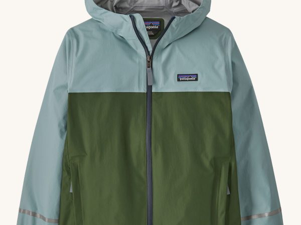 Patagonia Kids Torrentshell 3L Rain Jacket Thermal Blue