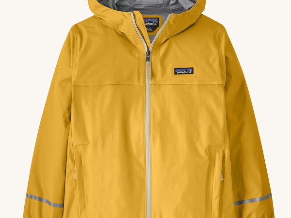 Patagonia Kid's Torrentshell 3L Rain Jacket - Nectar Yellow