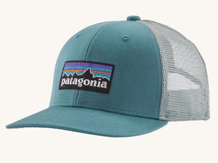 Patagonia Kids Trucker Hat - P-6 Logo / Wetland Blue