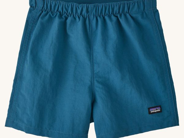 Patagonia Little Kids Baggies Quickdry Active Shorts - Wavy Blue