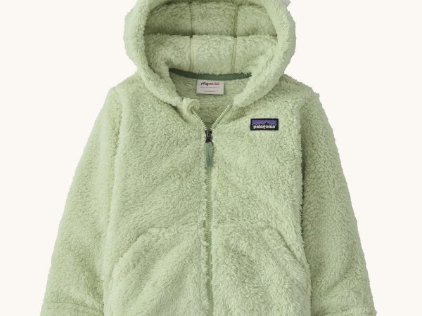 Patagonia Little Kids Furry Friends Hoody - Lichen Green