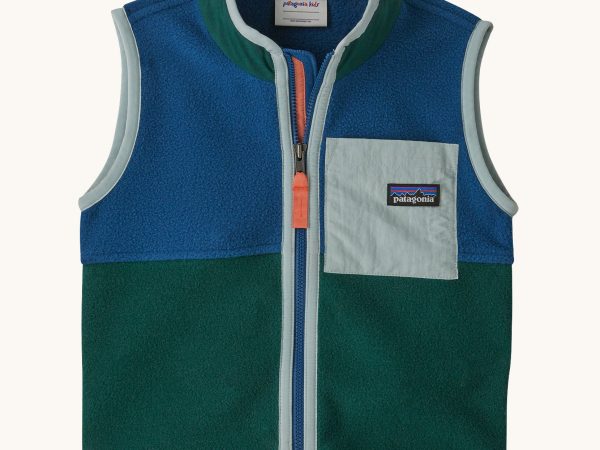 Patagonia Little Kids Synchilla® Vest - Clement Blue